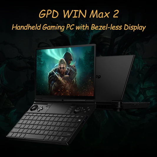 Latest 2024 GPD WIN 2 10.1 Inch AMD 8840U 11por Gaming Laptop Portable Game Computer 64GB RAM 2TB Nvme PCIE4.0 SSD