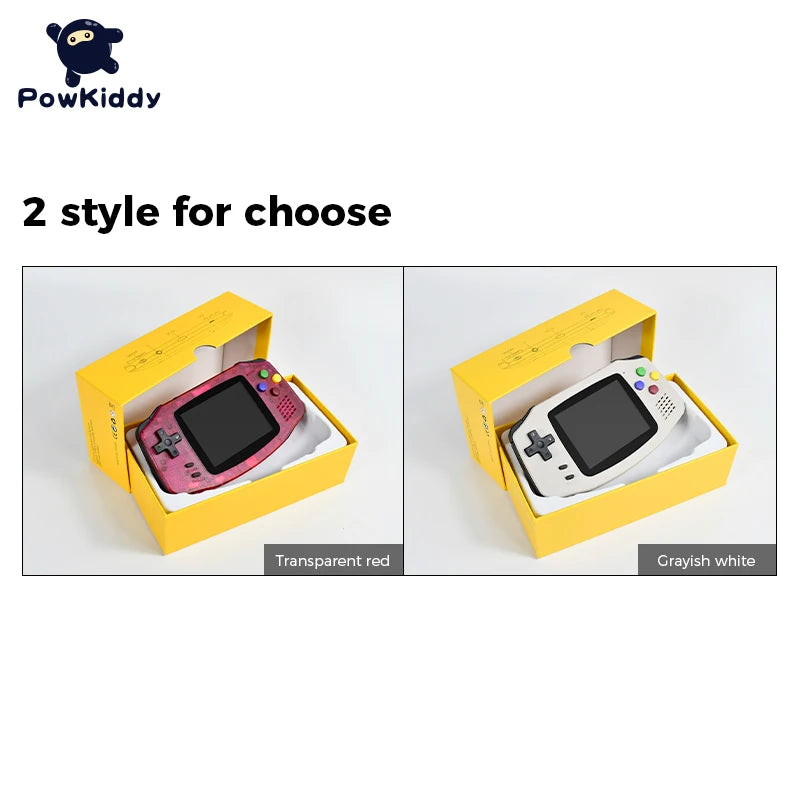 New POWKIDDY A30 Handheld Game Console 2.8 inch IPS HD Screen 32G Built-in 4000 Games Portable Game Console Children’s Gift